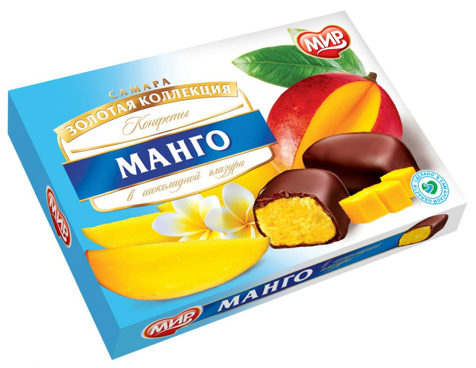  КФ МИР Манго-Кокос в шоколадной глазури 160г  в Тутаеве