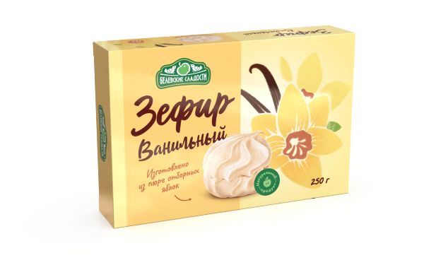 №2 Зефир белевский "Ванильный" 250г в Тутаеве