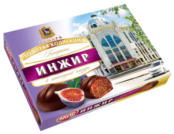 №2 КФ МИР Инжир в шоколадной глазури 160г в Тутаеве